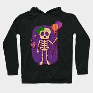 Cute skeleton for Halloween Hoodie